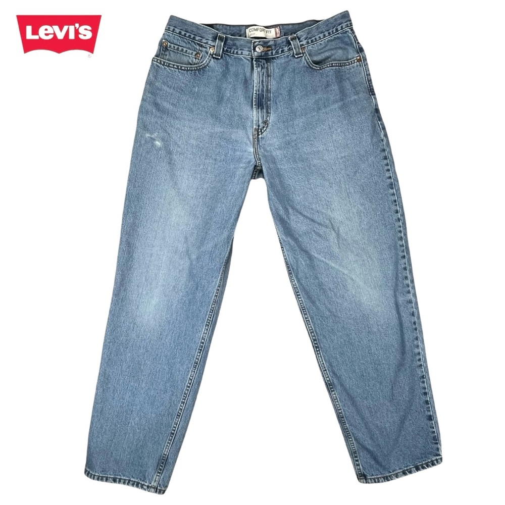 Levi's Men’s 36x32‎ VTG 90s 560 Comfort Fit 100% Cotton Light Blue Jeans